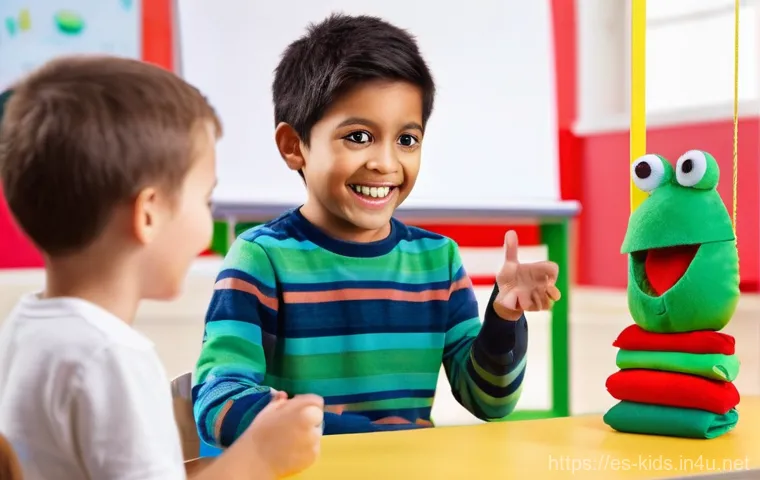 유아교육지도사 강의 중 활용 가능한 유머와 아이디어 - **Prompt 1: The Magic of Laughter in Learning**
    "A vibrant, sunlit elementary school classroom b...