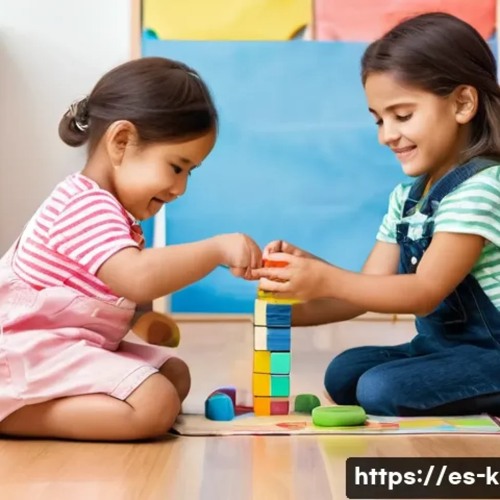 유아교육지도사 직무 기술서 작성법 - **Prompt 1: The Empathetic Educator and Engaged Children**
A heartwarming indoor scene within a ...