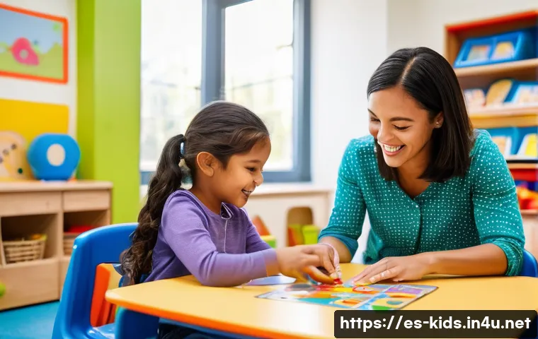 유아교육지도사 자격증 유지 조건 - **Prompt:** A vibrant and welcoming early childhood classroom filled with natural light. A female ed...